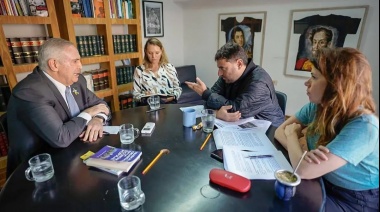 Grabois se reunió con el embajador de Estados Unidos