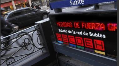 Paro de Subtes: cuándo es y a qué líneas afectará