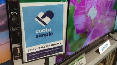 Eliminan topes de financiamiento en cuatro rubros del programa Cuota Simple para reactivar la economía